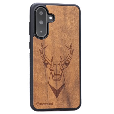 Obrazek 2 dla: Drewniane Etui Bewood do Samsung Galaxy A26 5G JELEŃ IMBUIA