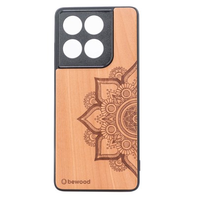Obrazek dla: Drewniane Etui Bewood do Motorola Edge 60 / 60 Fusion 5G MANDALA JABŁOŃ
