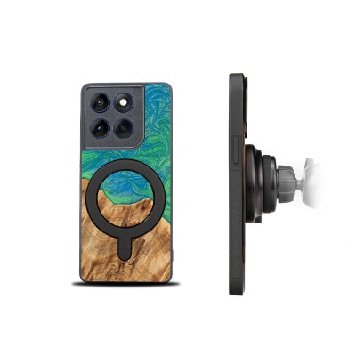 Picture 2 for: Bewood Resin Case for Motorola Edge 60 Pro 5G  Neons  Tokyo with MagSafe
