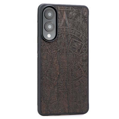 Picture 2 for: Samsung Galaxy S25 Edge Aztec Calendar Ziricote Bewood Wood Case