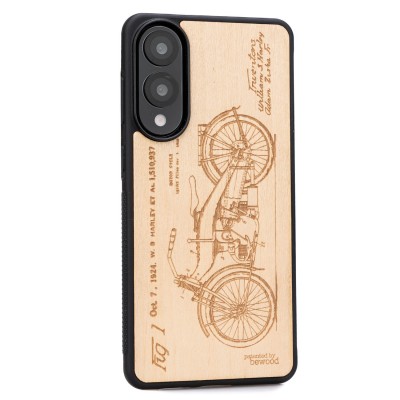 Obrazek 2 dla: Drewniane Etui Bewood do Samsung Galaxy S25 Edge HARLEY PATENT ANIEGRE