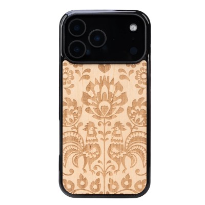 Obrazek dla: Drewniane Etui Bewood do iPhone 17 Pro Max POLSKI FOLK ANIEGRE