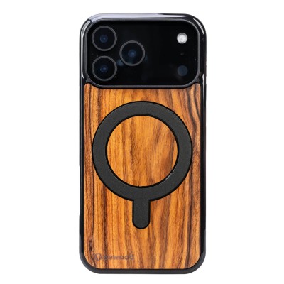 Obrazek dla: Drewniane Etui Bewood do iPhone 17 Pro Max PALISANDER SANTOS z MagSafe