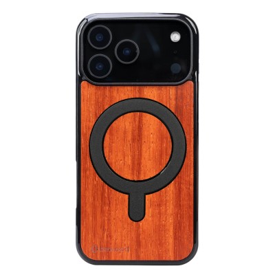 Obrazek dla: Drewniane Etui Bewood do iPhone 17 Pro Max PADOUK z MagSafe