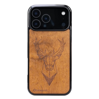 Obrazek dla: Drewniane Etui Bewood do iPhone 17 Pro Max JELEŃ IMBUIA