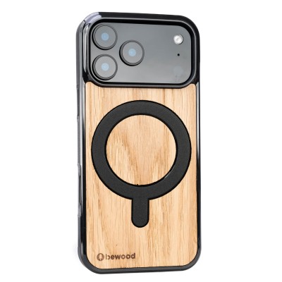 Obrazek 2 dla: Drewniane Etui Bewood do iPhone 17 Pro Max DĄB z MagSafe