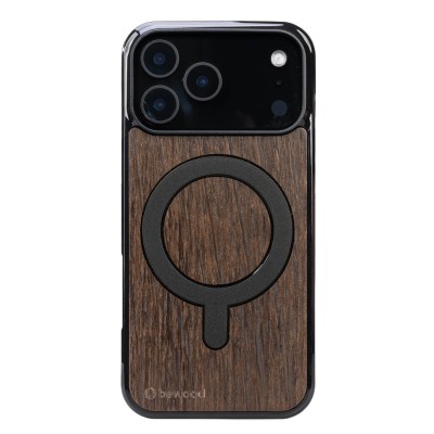 Picture for: Apple iPhone 17 Pro Max Smoked Oak Bewood Wood Case with MagSafe