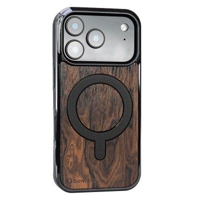 Obrazek 2 dla: Drewniane Etui Bewood do iPhone 17 Pro ZIRICOTE z MagSafe