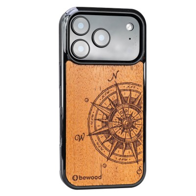 Obrazek 2 dla: Drewniane Etui Bewood do iPhone 17 Pro TRAVELER MERBAU