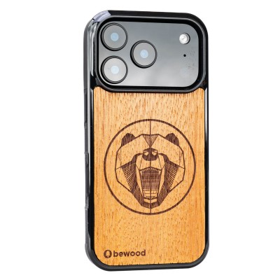 Picture 2 for: Apple iPhone 17 Pro Bear Merbau Bewood Wood Case