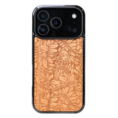 Obrazek dla: Drewniane Etui Bewood do iPhone 17 Pro LIŚCIE JABŁOŃ