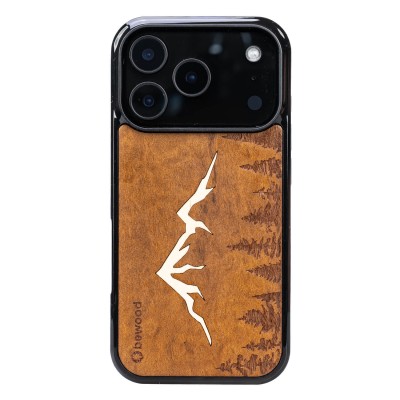 Picture for: Apple iPhone 17 Pro Mountains Imbuia Bewood Wood Case
