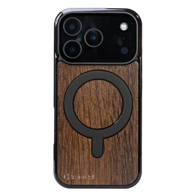 Obrazek dla: Drewniane Etui Bewood do iPhone 17 Pro DĄB WĘDZONY z MagSafe
