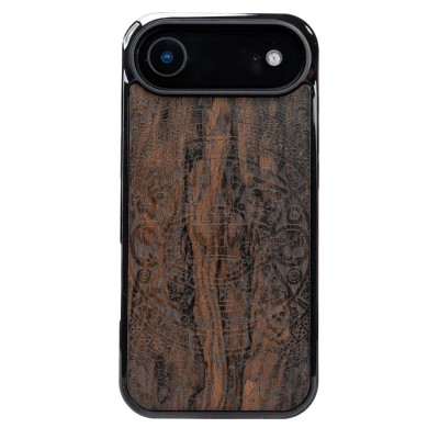Picture for: Apple iPhone 17 Air Aztec Calendar Ziricote Bewood Wood Case
