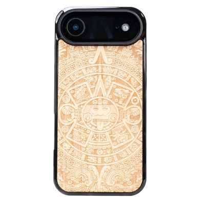 Picture for: Apple iPhone 17 Air Aztec Calendar Anigre Bewood Wood Case