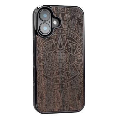 Picture 2 for: Apple iPhone 17 Aztec Calendar Ziricote Bewood Wood Case
