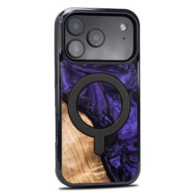 Picture 2 for: Bewood Resin Case for Apple iPhone 17 Pro  Violet with MagSafe