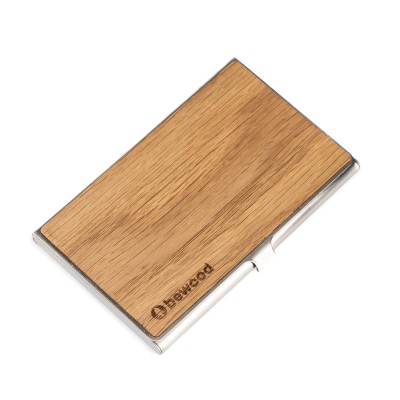 Obrazek dla: Drewniany Wizytownik Bewood Inox Dąb