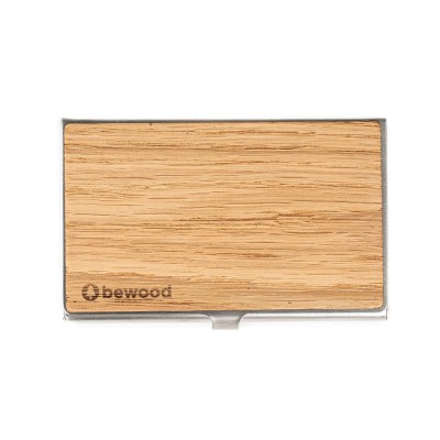 Obrazek 2 dla: Drewniany Wizytownik Bewood Inox Dąb
