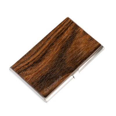 Obrazek dla: Drewniany Wizytownik Bewood Inox Bocote