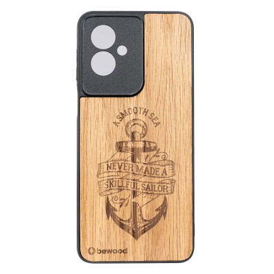 Obrazek dla: Drewniane Etui Bewood do Motorola G55 5G KOTWICA DĄB