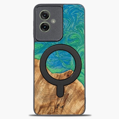 Picture for: Bewood Resin Case for Motorola G55 5G  Neons  Tokyo with MagSafe