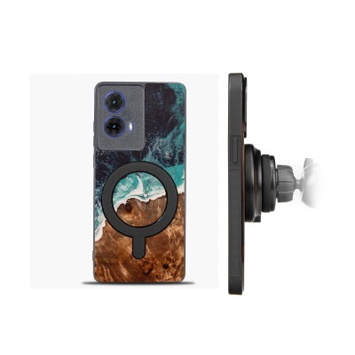 Picture 2 for: Bewood Resin Case for Motorola G85 5G  Dream  Island with MagSafe