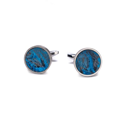 Obrazek dla: Spinki do mankietów Bewood Unique  Planets  Neptun  Silver  18mm
