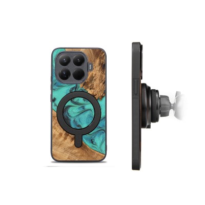 Obrazek 2 dla: Etui Bewood Unique do Xiaomi 15T Pro  Turquoise z MagSafe