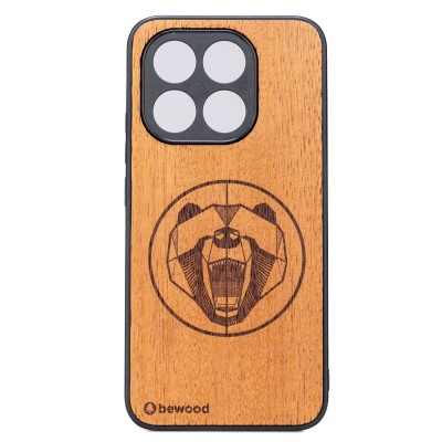 Obrazek dla: Drewniane Etui Bewood do Xiaomi 15T NIEDŹWIEDŹ MERBAU