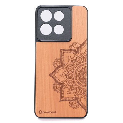 Obrazek dla: Drewniane Etui Bewood do Motorola G86 5G MANDALA JABŁOŃ