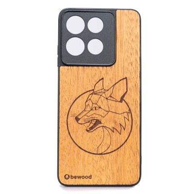 Obrazek dla: Drewniane Etui Bewood do Motorola G56 5G LIS MERBAU