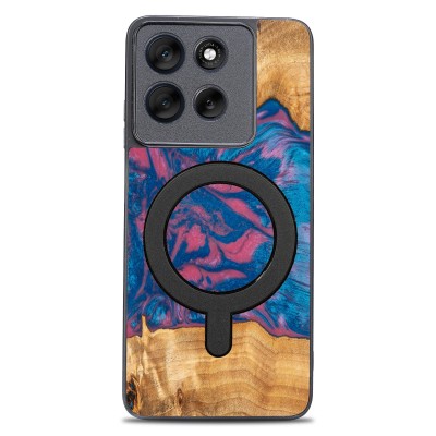 Picture for: Bewood Resin Case for Motorola G86 5G  Neons  Vegas with MagSafe