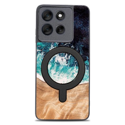 Picture for: Bewood Resin Case for Motorola G86 5G  Dream  Island with MagSafe