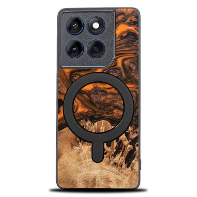 Picture for: Bewood Resin Case for Motorole Edge 70  Orange with MagSafe