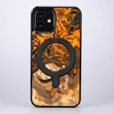 Obrazek dla: Etui iPhone 12 / 12 Pro Unique  Orange MAGSAFE  Outlet  Ready 1403
