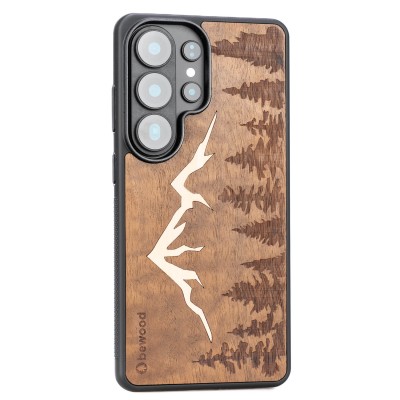 Obrazek 2 dla: Drewniane Etui Bewood do Samsung Galaxy S26 Ultra GÓRY IMBUIA