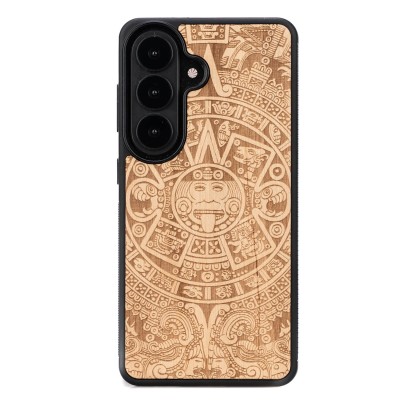 Obrazek dla: Drewniane Etui Bewood do Samsung Galaxy S26 Plus KALENDARZ AZTECKI ANIEGRE