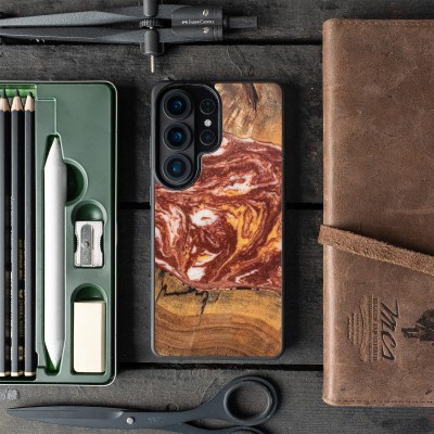 Picture 2 for: Bewood Resin Case for Samsung Galaxy S26 Ultra  Planets  Mars