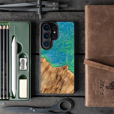 Picture 2 for: Bewood Resin Case for Samsung Galaxy S26 Ultra  Neons  Tokyo
