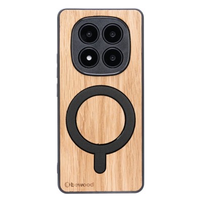 Obrazek dla: Drewniane Etui Bewood do Xiaomi Redmi Note 15 Pro 5G DĄB z MagSafe