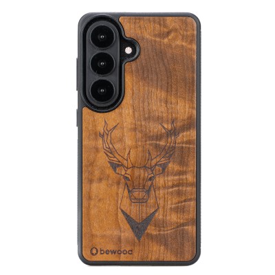 Obrazek dla: Drewniane Etui Bewood do Samsung Galaxy A37 5G JELEŃ IMBUIA