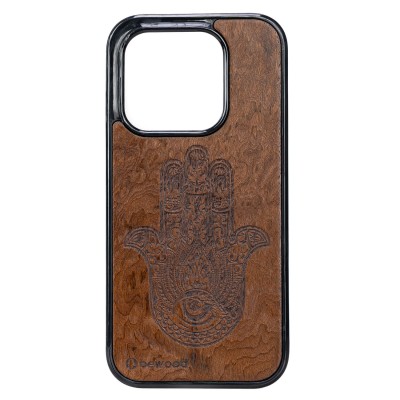 Obrazek dla: Drewniane Etui Bewood do Xiaomi 17 HAMSA IMBUIA
