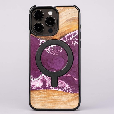 Obrazek dla: Etui iPhone 15 Pro Max Unique  Purple Magic MAGSAFE  Outlet  Ready 1475