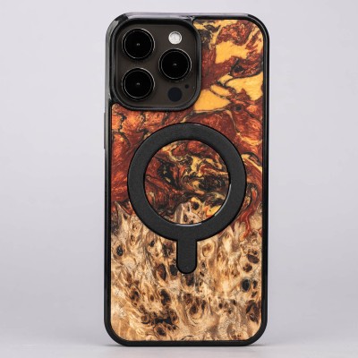 Obrazek dla: Etui iPhone 15 Pro Max Unique  Ogień MAGSAFE  Outlet  Ready 1544