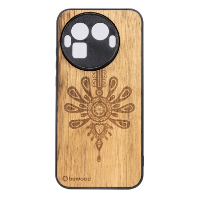Obrazek dla: Drewniane Etui Bewood do Realme GT 8 Pro PARZENICA LIMBA