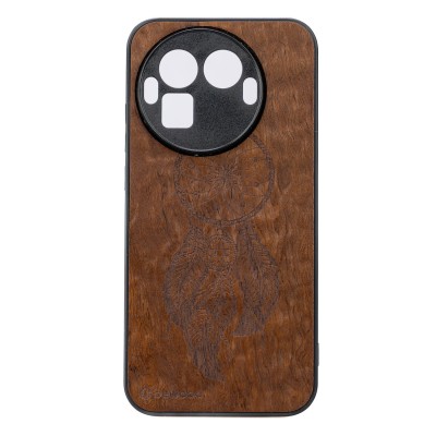 Obrazek dla: Drewniane Etui Bewood do Realme GT 8 Pro ŁAPACZ SNÓW IMBUIA