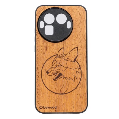 Obrazek dla: Drewniane Etui Bewood do Realme GT 8 Pro LIS MERBAU