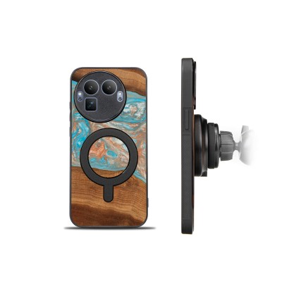 Picture 2 for: Bewood Resin Case for Realme 8 GT Pro  Planets  Saturn with MagSafe